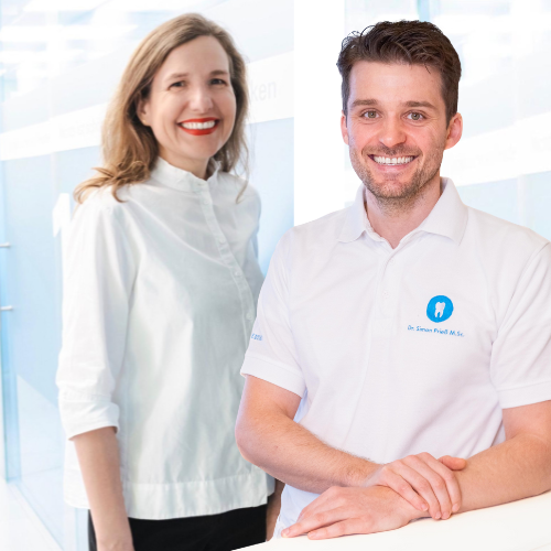 Nadine Gomolka und Dr. Simon Prieß